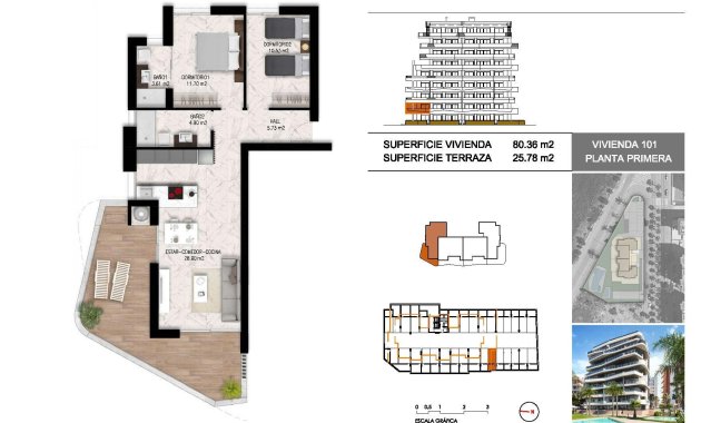 Obra nueva - Apartamento -
Guardamar del Segura - Puerto