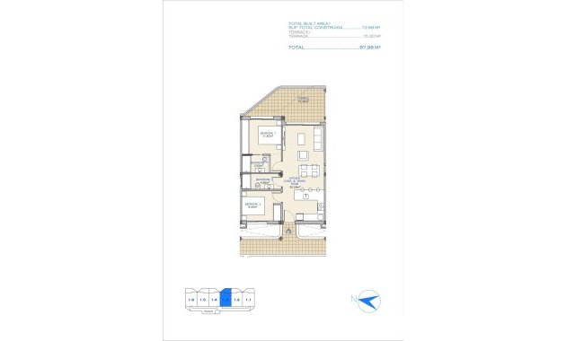 Nouvelle construction - Appartement -
Los Alcazares - Serena Golf