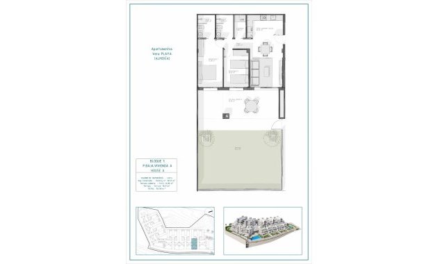 Obra nueva - Apartamento -
Vera - Pueblo Salinas