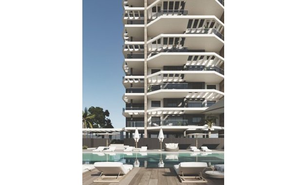 Nieuwbouw Woningen - Appartement -
Calpe - Playa Cantal Roig