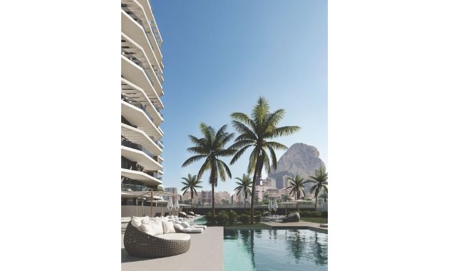 Obra nueva - Apartamento -
Calpe - Playa Cantal Roig