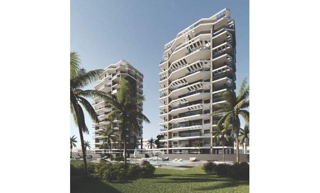 Obra nueva - Apartamento -
Calpe - Playa Cantal Roig