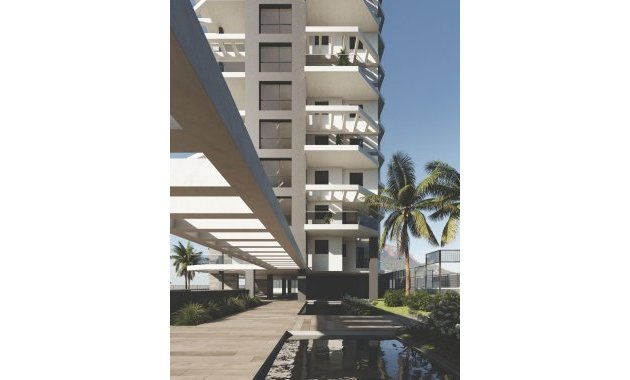 Obra nueva - Apartamento -
Calpe - Playa Cantal Roig