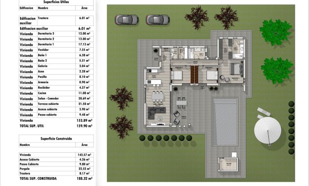 Obra nueva - Villa -
Aspe - Poligono 19