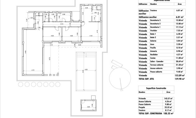 Obra nueva - Villa -
Aspe - Poligono 19