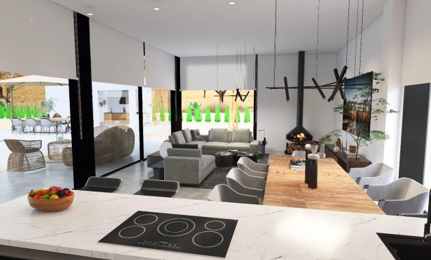 Obra nueva - Villa -
Aspe - Poligono 19