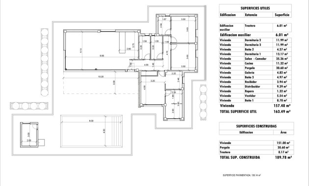 Obra nueva - Villa -
Aspe - Poligono 19