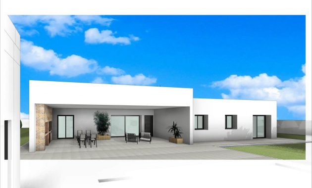 Obra nueva - Villa -
Aspe - Poligono 19