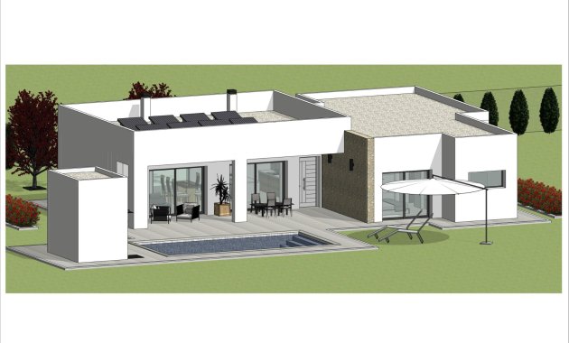 Obra nueva - Villa -
Aspe - Poligono 19