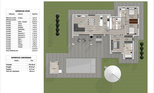 Obra nueva - Villa -
Aspe - Poligono 19