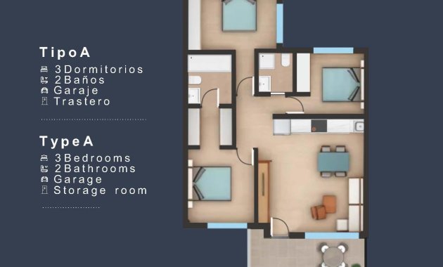 Neue Gebäude - Bungalow -
San Pedro del Pinatar - Los Pinos