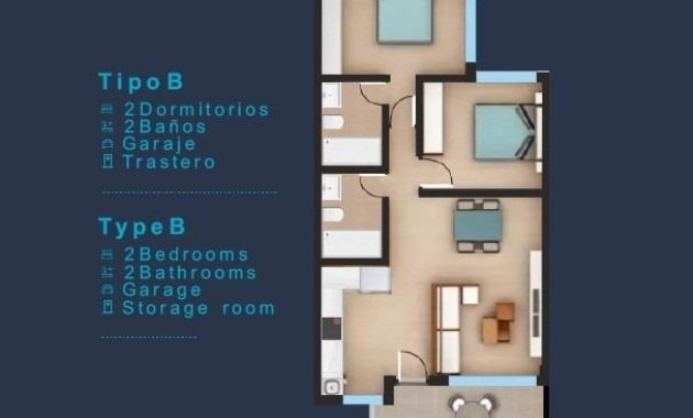 Neue Gebäude - Bungalow -
San Pedro del Pinatar - Los Pinos