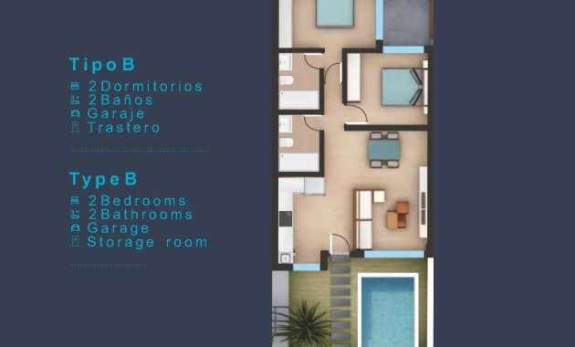 Nieuwbouw Woningen - Bungalow -
San Pedro del Pinatar - Los Pinos