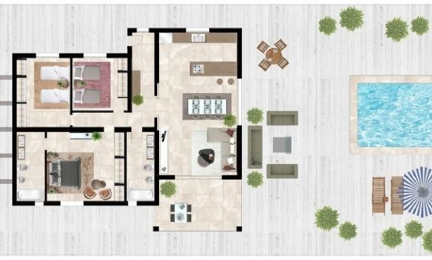 New Build - Villa -
Abanilla - Cañada de la Leña