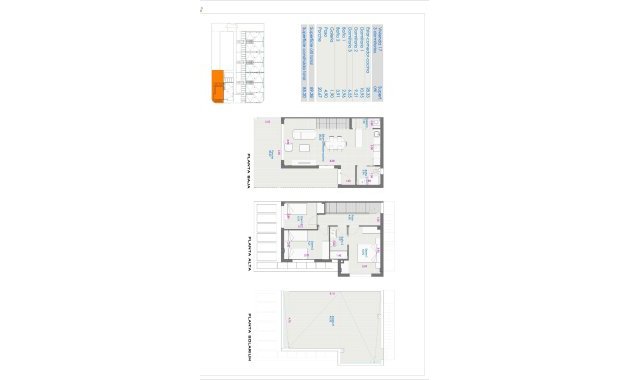 Nieuwbouw Woningen - Rijwoning -
Orihuela Costa - PAU 26