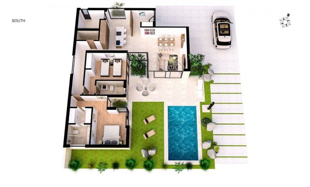 Nieuwbouw Woningen - Villa -
Murcia - Altaona Golf And Country Village