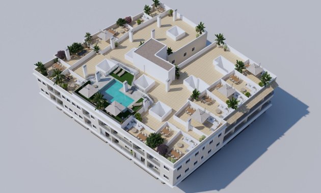 Nieuwbouw Woningen - Penthouse -
Algorfa - Pueblo