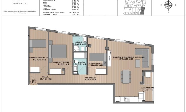 Obra nueva - Apartamento -
Algorfa - Pueblo