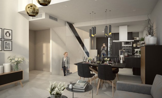 Obra nueva - Bungalow - Planta Baja -
Algorfa