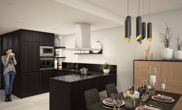 Obra nueva - Bungalow - Planta Baja -
Algorfa