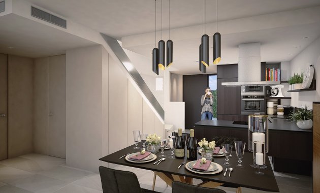 Obra nueva - Bungalow - Planta Baja -
Algorfa