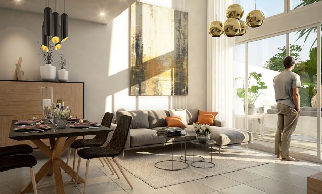 Obra nueva - Bungalow - Planta Baja -
Algorfa