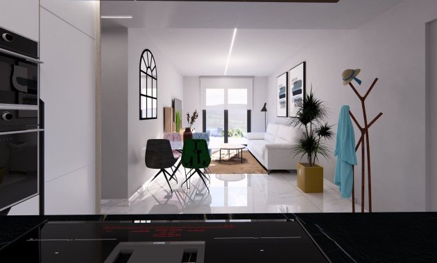 Nouvelle construction - bungalow à l’étage -
Algorfa