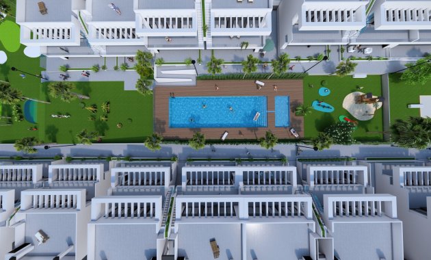 Nouvelle construction - bungalow à l’étage -
Algorfa