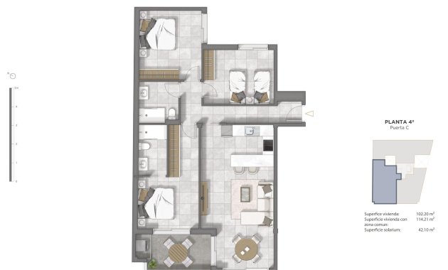 Neue Gebäude - Penthouse -
Guardamar del Segura - Pueblo