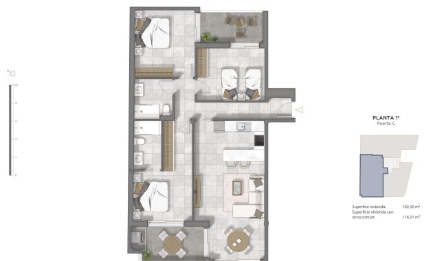 Neue Gebäude - Apartment -
Guardamar del Segura - Pueblo