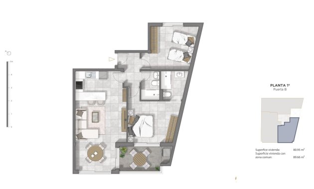 Neue Gebäude - Apartment -
Guardamar del Segura - Pueblo