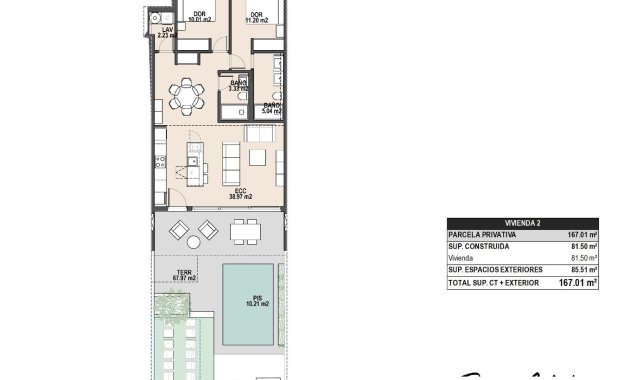 New Build - Bungalow -
Pilar de la Horadada - parques de Andromeda