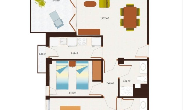 Nouvelle construction - Appartement -
Archena - Villanueva del Rio Segura