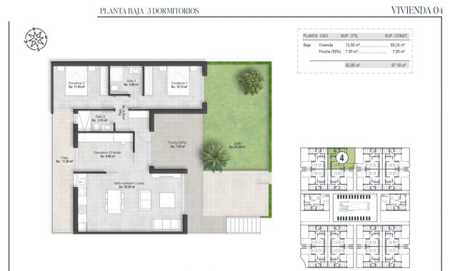 Obra nueva - Bungalow -
Alhama De Murcia - Condado De Alhama