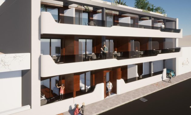 Nieuwbouw Woningen - Appartement -
Torrevieja - Playa del Cura